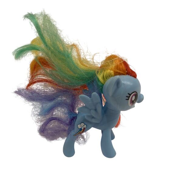 2010 My Little Pony Figures Lot Of 4 Rainbow Dash Pinkie Pie Buttercup Twilight - Picture 8 of 10